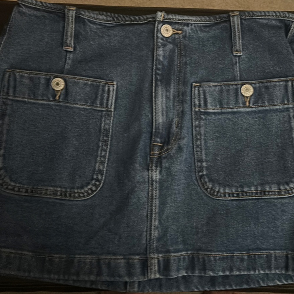American Eagle Outfitters Blue Denim Skirt